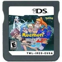 NDS Game Card Pokémon Moemon, Black 2 and White 2 US Version English Game