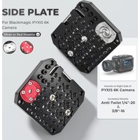 CAMVATE Side Plate for Blackmagic PYXIS 6K Camera Cheese Plate With 1/4"-20 and 3/8"-16 Accessory For PYXIS 6K Camera