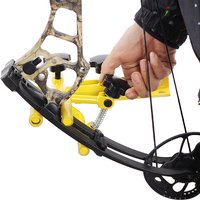 Professional Adjustable Metal Archery Accessories Parallel Universal Compound Bow Target Tool Bracket Bow Vise