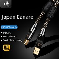 Kabel HIFI USB OTG Kabel USB typu A do B Kabel USB 6N OFC typu C do typu B Dekoder karty dźwiękowej DAC Kabel USB A-B Shield