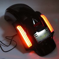 Motorcycle Replacement LED Rear Fender Fascia Brake Turn Tail Light for Harley Touring CVO Street Electra Road Glide 2014-2023