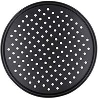 Poêle à Pizza Perforée en Acier au Carbone, Antiarina, avec Trous, Plaque de Cuisson, Support de Vaisselle, Outil de Cuisson