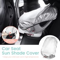 Baby Car Seat Sunshade Cover with that Can be Used on Both Sides UV Protection, Heat Insulation, and Dust Shielding