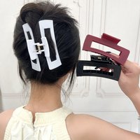 Safe and Soft Silicone Shark Clip Anti-collision Protection Head Anti-fall Women's Hair Clips Accessories for Women Korean