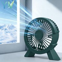 1/2/4PCS Quiet Desktop Fan for Students High Velocity Small Table Fan with USB Powered for Dormitory Bedroom Office Cooling