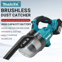 Makita Elektrischer Staubsauger, kabellos, tragbar, effizient, für Haushalt, Industrie, Bau, Reinigungswerkzeuge für Makita 18 V Akku