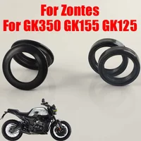 For Zontes GK350 GK155 GK125 GK 350 155 125 ZT155 ZT350-GK Accessories Front Fork Dust Cover Oil Seal Shock Absorber Oil Seals