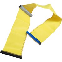 37cm 3-Port Hi Speed Ultra ATA UDMA 33/66/100 40Pin 80-Wire 3.5 3.5in IDE Hard Disk 2-Drive Ribbon Data Cable Extension Cable