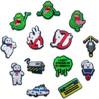 13Pcs Ghost Series Shoe Charms For Shoe Key Chain Sandals Beach Bags, PVC DIY Shoe Decorations Charms For Premium Quality