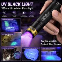Mini 365nm/395nm UV Flashlight Usb Rechargeable UV Glue Curing Torch Cat Dog Pets Urine Tinea Money Ore Scorpion Detection light