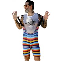 AliExpress NONE Usa Love The Pain Cycling Shorts Road Mtb Knickers Men Bike Clothing Hombre Riding Pants Ropa Ciclismo Anti-wear Bib Shorts Suit