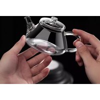 Heat Resistant Mini Glass Teapot With Filter Brewing Flower Tea Kettle Household Kung Fu Tea Pot Teaware