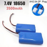 18650 3500mAh Lithium Ion Battery 2S1P 7.4V Backup Battery Pack with BMS for Electric Toys Remote Control Car Truck Boat Toy