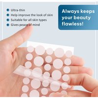 New & Improved 360PCS Clear Round Blemish Patches – Fresh Design, Packaging & Formula for Flawless Makeup & Clear Skin