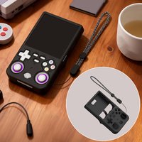 1Pc For R36 Ultra Silicone Protective Case Handheld Game Console Back Cover Scratch-resistant Anti-fall Console Shell