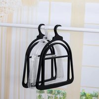 10Pcs Transparent Hat Hooks Rack Multi-functional Scarf Hanger Home Wardrobe Storage Organizer Space-saving Display Rack