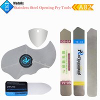 6Pcs Phone Opening Pry Tools with Pry Bar High Springy LCD Screen Opener for iPhone Samsung LCD Repair