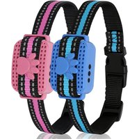 USB Electric Dogs Training Collar Ultrasonic Pet Dog Anti Barking Stop Barking Vibration Anti Bark Waterproof Collar Devices