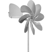 R2LD Garden Decorations Weather Vane Windmill Metal Windmill Yard Decors 360 Degree Rotatable Heavy Duty Wind Mill