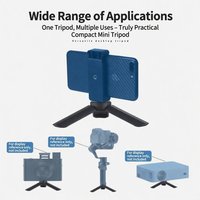 Mini Tripod for DJI Action 4/5Pro/Action 360 Pocket 3/Pocket4 Handheld Desktop Stand Panoramic Camera Vlog Grip Accessories