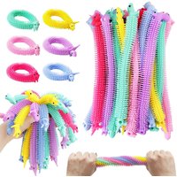 Sensory Stretchy String Toy Fidget Noodles ADHD Autism Anxiety And Stress Relief Party Favors For Kids Birthday Novelty Gift