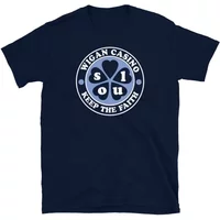 Wigan Casino Keep the Faith T shirt Mod Clothes Northern Soul 60's 70's style 1970s Skinhead scooter boy boot bovver