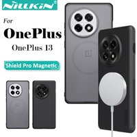 Nillkin For OnePlus 13 Magnetic Super Frosted Shield Pro Case Ultra Thin Matte TPU + PC Anti Fingerprint Shockproof Back Cover