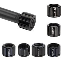 Bicycles Thru Axles Nut M12 M15 P1.0 P1.5 P1.75 Hubs Shaft Cap Bike Accessories