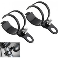 AliExpress NONE 2PCS 27-36mm Front Fork Clamp Left Right Motorcycle Turn Signal Lights Mount Fixed Bracket Modified Bike Motorbike Accessories