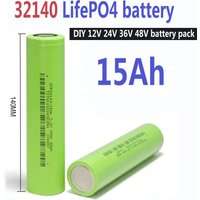 12V 24V 36V 48V Battery Pack 32140 3.2V 15Ah LiFePO4 rechargeable lithium iron phosphate cylindrical battery