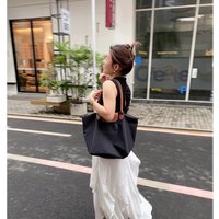 2026 femmes Y2K, sac à main en nylon écologique pliable, sac à bandoulière simple grande capacité Commuter bag