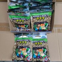 Jada Nano Minecraft W1 Metalfigs Blind Box Toys Die-Cast Steve Enderman Wither Creeper Aniem Figure Model Toys Collect Ornaments