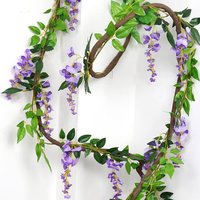 Ivy Artificial Plant Flower Vine Garland Room Home Table Garden Decor Wedding Garland Arches Indoor Outdoor Graduation Diy Gifts