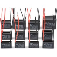 CBB61 AC450V Motor Start Run Capacitor 1UF-10UF Fan Starting Condenser For Exhaust Fan Ceiling Fan Motor Replacement Parts