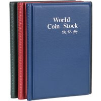 For Collector Coin Holder Albums Mini Penny Coin Storage Bag Collecting Money Organizer 120 Pockets Coins Collection Album Book