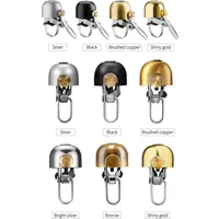 ROCKBROS Bicycle Vintage Brass Bell Ring Clear Sound Quality MTB Road Bike Retro Bell Cycling Children Horn Kid Bike Accessories