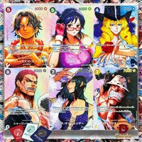 (JPN) One Piece Card The Time of Battle OP16 SP Special Card Ms. All Sunday/Kuma Collection Replica Anime Game Collection Cards