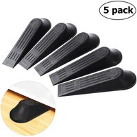 5pcs WINOMO Door Stop Stoppers Door Holder Heavy Duty Door Stopper Door Block Wedge Keeps Doors Open Sliding Jam Block Holder