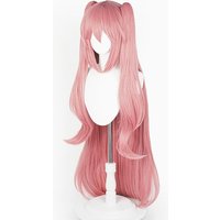 Seraph Of The End Owari no Seraph Krul Tepes Cosplay Wig Pink Anime Witch Vampire Halloween Party Two Ponytail Wigs