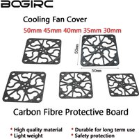 BOGIRC 30mm 35mm 40mm 45mm 50mm High-speed Cooling Fan Cover for ESC Motor Heat Dissipation Fan Cover RC Car ARRMA TRAXXAS