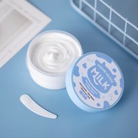 LAIKOU Milk Hydrating Mud Mask 90g Kaolin Sea Mud Gentle Cleansing Smoothing Brightening Face Clay Mask