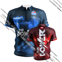 AliExpress NONE Phil Taylor Darts T-Shirt Latest Playing Shirt