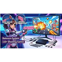 Strong recoil Time Crisis 3 Somatosensory Light Gun with MINI Game Box Set Built-in multiple classic light gun games
