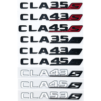 Car Trunk Letters Logo Emblem Badge Decals Sticker For Mercedes Benz CLA Class CLA35 CLA45 CLA260 CLA200 CLA180 CLA250 CLA220