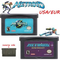 GBA Game Cartridge 32 Bit Video Game Console Card Fusion Zero Mission USA EUR Version for GBA/NDS