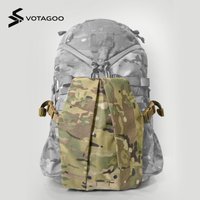 VOTAGOO Tactical Backpack External Expansion Panel Detachable Kangaroo Warehouse Helmet Pocket for Farm Special Use