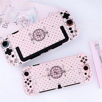 Protective Case for Nintendo Switch 2 Game Console Pink Dockable Hard Case Shell for Switch Oled, Anti-scratch,Shockproof Cover