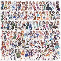 10/50/100PCS Game Umamusume: Pretty Derby Funny Meme Sticker Cartoon Cute Doodle Waterproof Decal Toy Gift for Pencil Case
