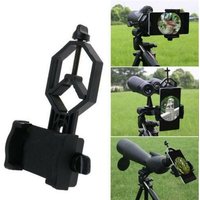Universal Cell Phone Adapter Clip Mount Binocular Monocular Spotting Scope Telescope Phone Holder Support Eyepiece