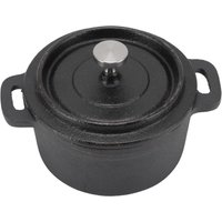 Cast Iron Pot Dutch Oven with Lid Double Traditional Thickened Cooker with Handle for Slow Cooking Barbecue Pasta Kitchen Tool